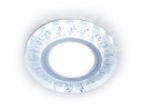 Ambrella S216 Встраиваемый точечный светильник с LED подсветкой GU5.3+3W(LED COLD)