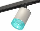 Ambrella XT7423011 Комплект трекового светильника с композитным хрусталем SGR/BL/SBK