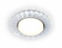 Ambrella G222 Встраиваемый точечный светильник с LED подсветкой GX53+3W