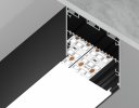 Ambrella GP3100BK Алюминиевый профиль накладной/подвесной "Profile System" 2000*50*50