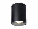 Ambrella TN213137 Светильник накладной BK черный GU10 max 12W D80*100