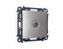 Ambrella MA513030 Комплект механизма TV розетки проходной ALFA