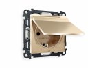 Ambrella MA608010 Комплект механизма электрической розетки ALFA
