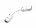 Ambrella GL1109 Коннектор питания гибкий для шинопровода Magnetic 220V WH