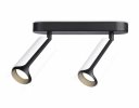 Ambrella TN51596 Настенно-потолочный поворотный спот со сменной лампой GU10/2 195*60*195