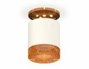 Ambrella XS7401123 Комплект накладного светильника SWH/PYG/CF