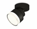 Ambrella XM8102028 Комплект накладного поворотного светильника с акрилом SBK/FR/CL