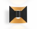 Ambrella ST4472 Светильник уличный светодиодный настенный BK/GD