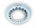 Ambrella Встраиваемый точечный светильник со светодиодной лентой хром/прозрачный