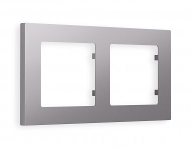 Фотография товара 'Ambrella AF220502 Рамка ALFA Techno (Сталь матовый) 2-ая'