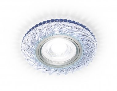 Фотография товара 'Ambrella S295 CH Встраиваемый точечный светильник со светодиодной лентой MR16+3W'