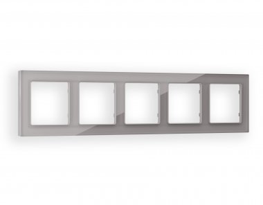 Фотография товара 'Ambrella AF330505 Рамка ALFA Platos (Сталь Стекло органическое) 5-ая'