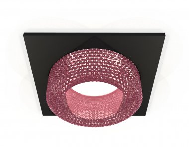 Фотография товара 'Ambrella XC7632022 Комплект встраиваемого светильника SBK/PI'