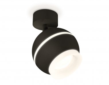 Фотография товара 'Ambrella XM1102017 Комплект поворотного светильника с дополнительной подсветкой SBK/FR'
