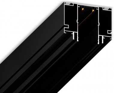 Фотография товара 'Ambrella GL1026 Шинопровод встраиваемый в натяжной потолок Magnetic 220V BK'
