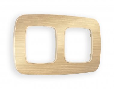 Фотография товара 'Ambrella OF580302 Рамка OMEGA Radian (Шампань Металл шлифованный) 2-ая'