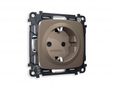Фотография товара 'Ambrella MO637010 Комплект механизма электрической розетки OMEGA'