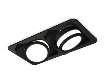 Фотография товара 'Ambrella XC7664081 Комплект встраиваемого поворотного светильника SBK/FR'