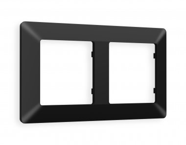 Фотография товара 'Ambrella AF110702 Рамка ALFA Line (Черный матовый) 2-ая'