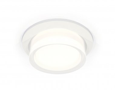 Фотография товара 'Ambrella XC6512063 Комплект встраиваемого светильника с акрилом SWH/FR/CL'