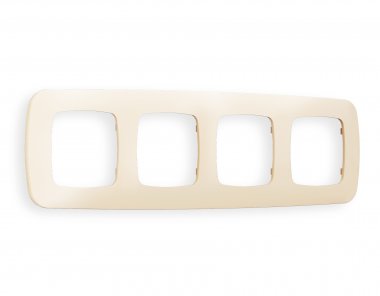 Фотография товара 'Ambrella OF140334 Рамка OMEGA Ecta (Бежевый матовый) 4-ая'