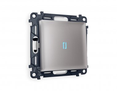 Фотография товара 'Ambrella MA502040 Комплект механизма 1-клавишного проходного выключателя с подсветкой 10000K'