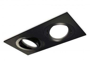 Фотография товара 'Ambrella XC7636081 Комплект встраиваемого поворотного светильника SBK/PBK'