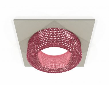 Фотография товара 'Ambrella XC7633022 Комплект встраиваемого светильника SGR/PI'