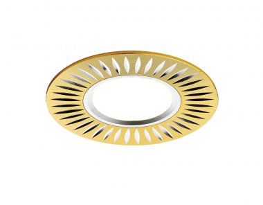 Фотография товара 'Ambrella Встраиваемый потолочный точечный светильник золото/алюминий MR16'