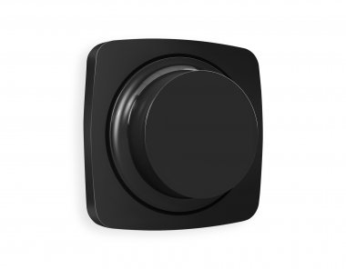 Фотография товара 'Ambrella OP8055 Лицевая панель OMEGA (Черный матовый) для светорегулятора универсального'