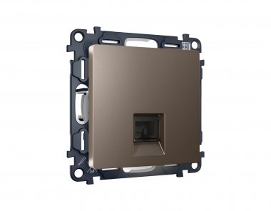 Фотография товара 'Ambrella MA642010 Комплект механизма компьютерной розетки ALFA'