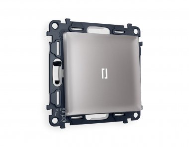 Фотография товара 'Ambrella MA502035 Комплект механизма 1-клавишного проходного выключателя с подсветкой 5600K'