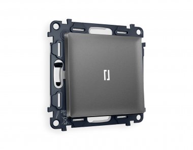 Фотография товара 'Ambrella MA652035 Комплект механизма 1-клавишного проходного выключателя с подсветкой 5600K'