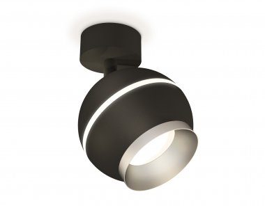 Фотография товара 'Ambrella XM1102003 Комплект поворотного светильника с дополнительной подсветкой SBK/MCH'