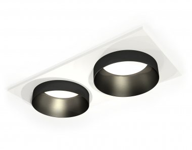 Фотография товара 'Ambrella XC6525021 Комплект встраиваемого светильника SWH/PBK'