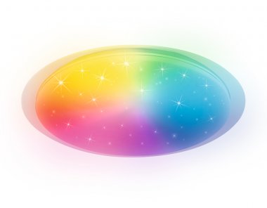 Фотография товара 'Ambrella FF470 Светодиодный светильник c подсветкой RGB 60W D450*70'