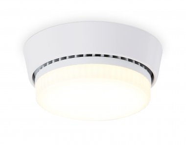 Фотография товара 'Ambrella G10188 Светильник накладной WH белый GX53 max 12W D90*20'