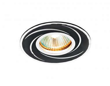 Фотография товара 'Ambrella Встраиваемый потолочный точечный светильник сатин/черный MR16'