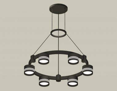 Фотография товара 'Ambrella XR92051203 Комплект подвесного светильника с акрилом GX53 (A9205, C9232, N8478)'