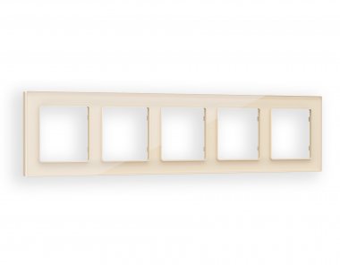 Фотография товара 'Ambrella AF330305 Рамка ALFA Platos (Бежевый Стекло органическое) 5-ая'