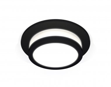 Фотография товара 'Ambrella XC6513060 Комплект встраиваемого светильника с акрилом SBK/FR'