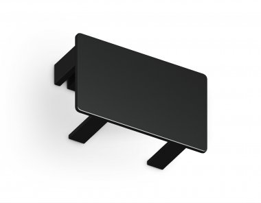 Фотография товара 'Ambrella GL7196 Заглушка для накладного шинопровода Standard 220V BK'