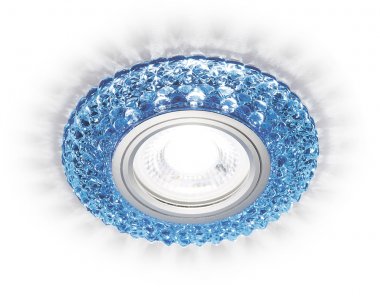 Фотография товара 'Ambrella S291 BL/WH Встраиваемый точечный светильник со светодиодной лентой MR16+3W'