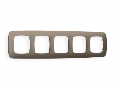 Фотография товара 'Ambrella OF140635 Рамка OMEGA Ecta (Темная бронза матовый) 5-ая'