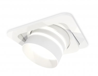 Фотография товара 'Ambrella XC7658082 Комплект встраиваемого поворотного светильника SWH/FR'