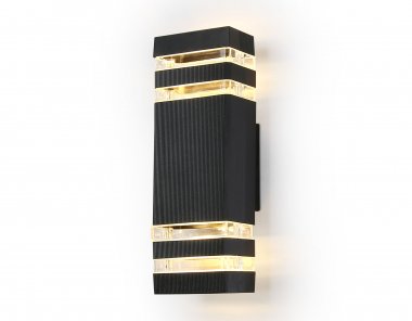 Фотография товара 'Ambrella ST2574 Светильник уличный настенный архитектурный BK/CL'