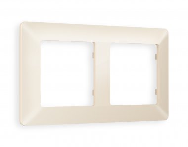 Фотография товара 'Ambrella AF110332 Рамка ALFA Line (Бежевый матовый) 2-ая'