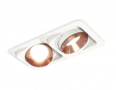 Фотография товара 'Ambrella XC7663025 Комплект встраиваемого поворотного светильника SWH/PPG'