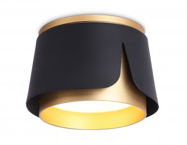 Фотография товара 'Ambrella TN71222 Накладной светильник со сменной лампой BK/GD черный/золото'