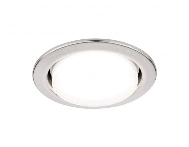 Фотография товара 'Ambrella Встраиваемый точечный светильник сатин серебро GX53'